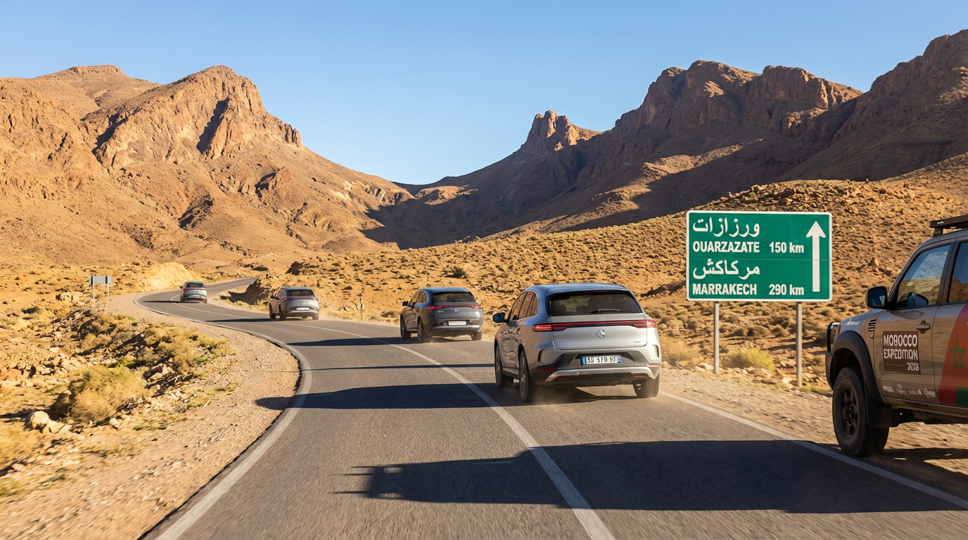 Driving in Morocco