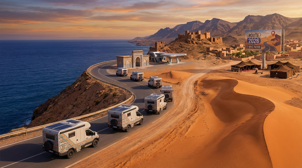 Morocco Road Trip Routes