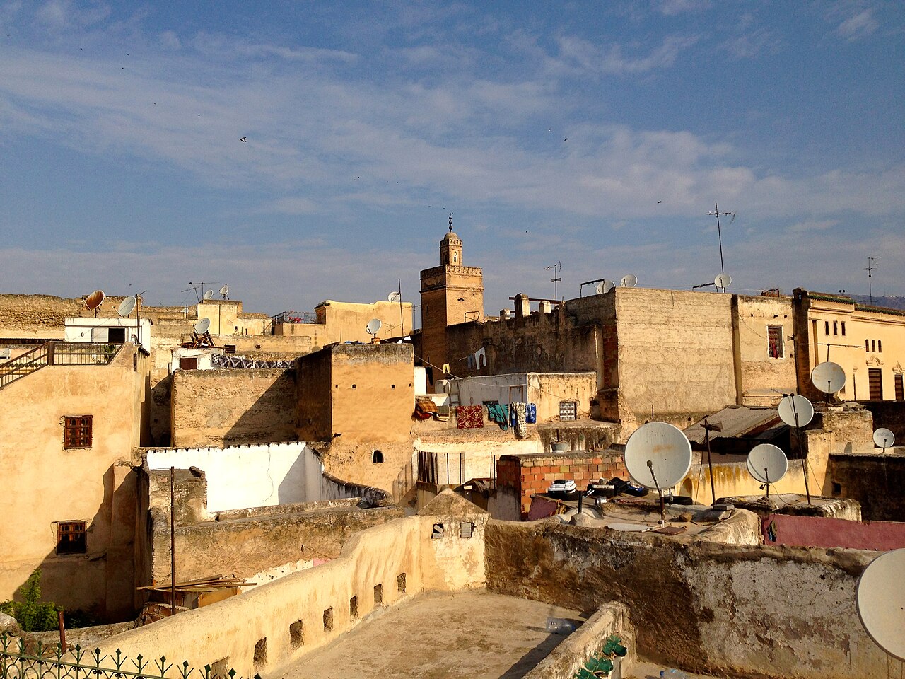 Car rental Meknes pickup near the imperial city gates, with Fes close by for arrivals